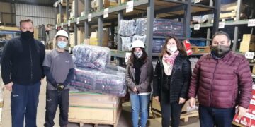 Drillco donates to impoverished families during COVID