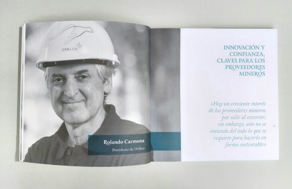 Rolando Carmona, Presidente de Drillco, en 20 Miradas a la Mineria de Vantaz Group
